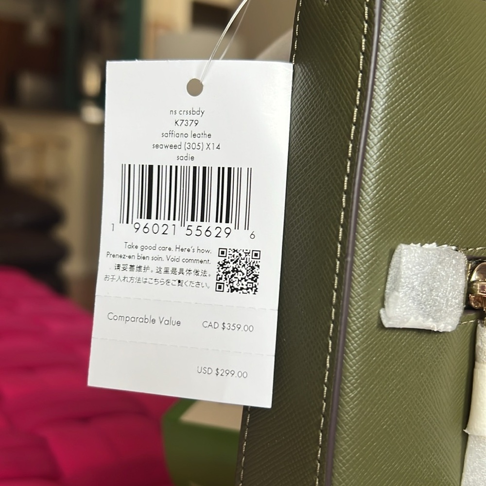 kate spade Olive Green Crossbody Bag - Picture 5 of 10